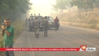 Chiaramonte Gulfi, fiamme, disastro e un inferno che non si ferma